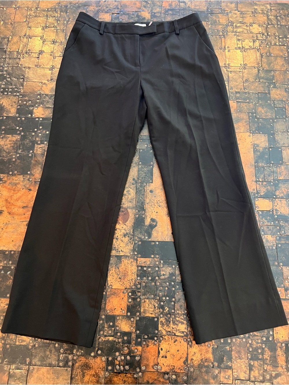 Calvin Klein Black Women's Straight Leg Trousers